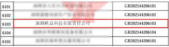 高新技术企业认定
